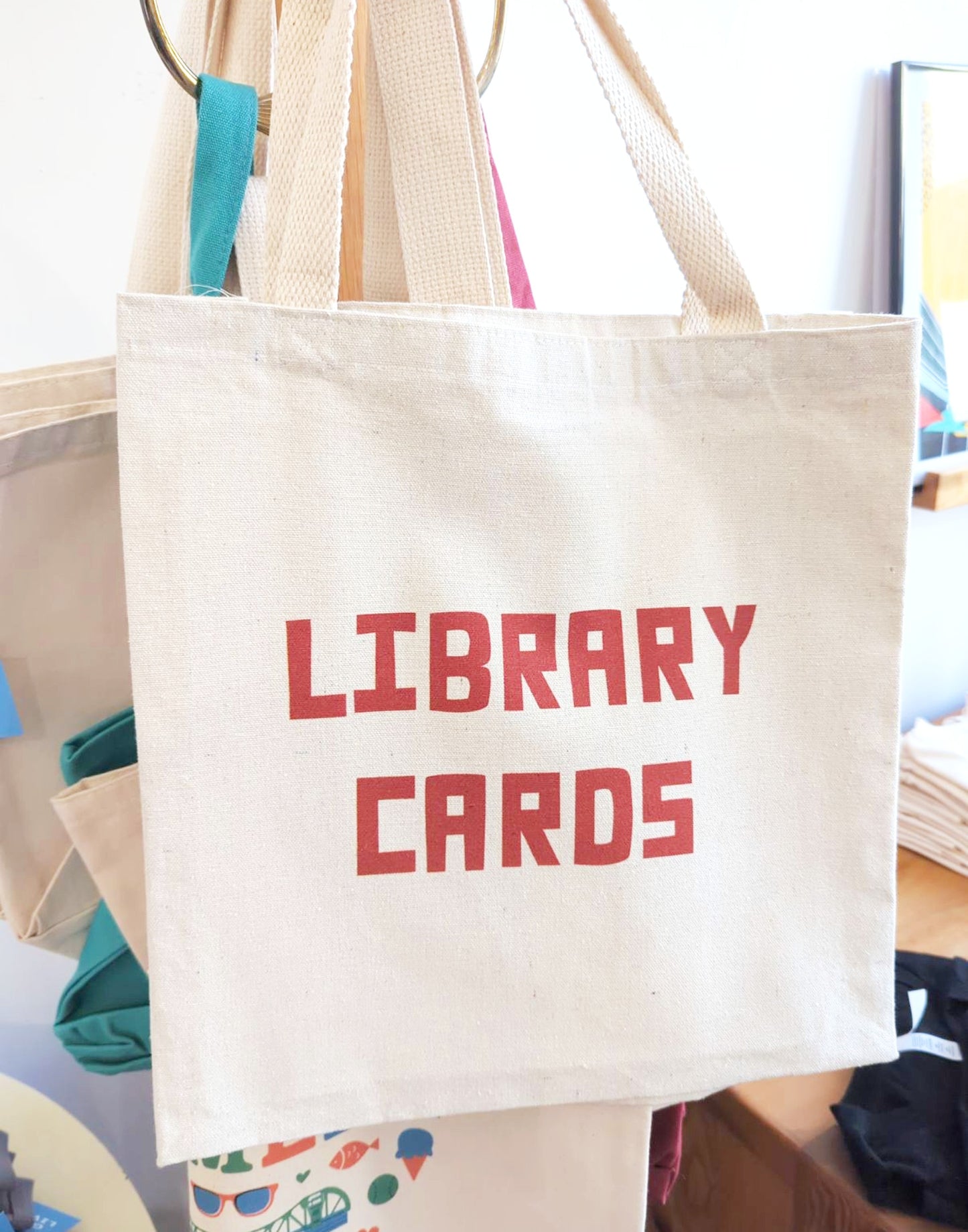 Library Cards Tote Bag