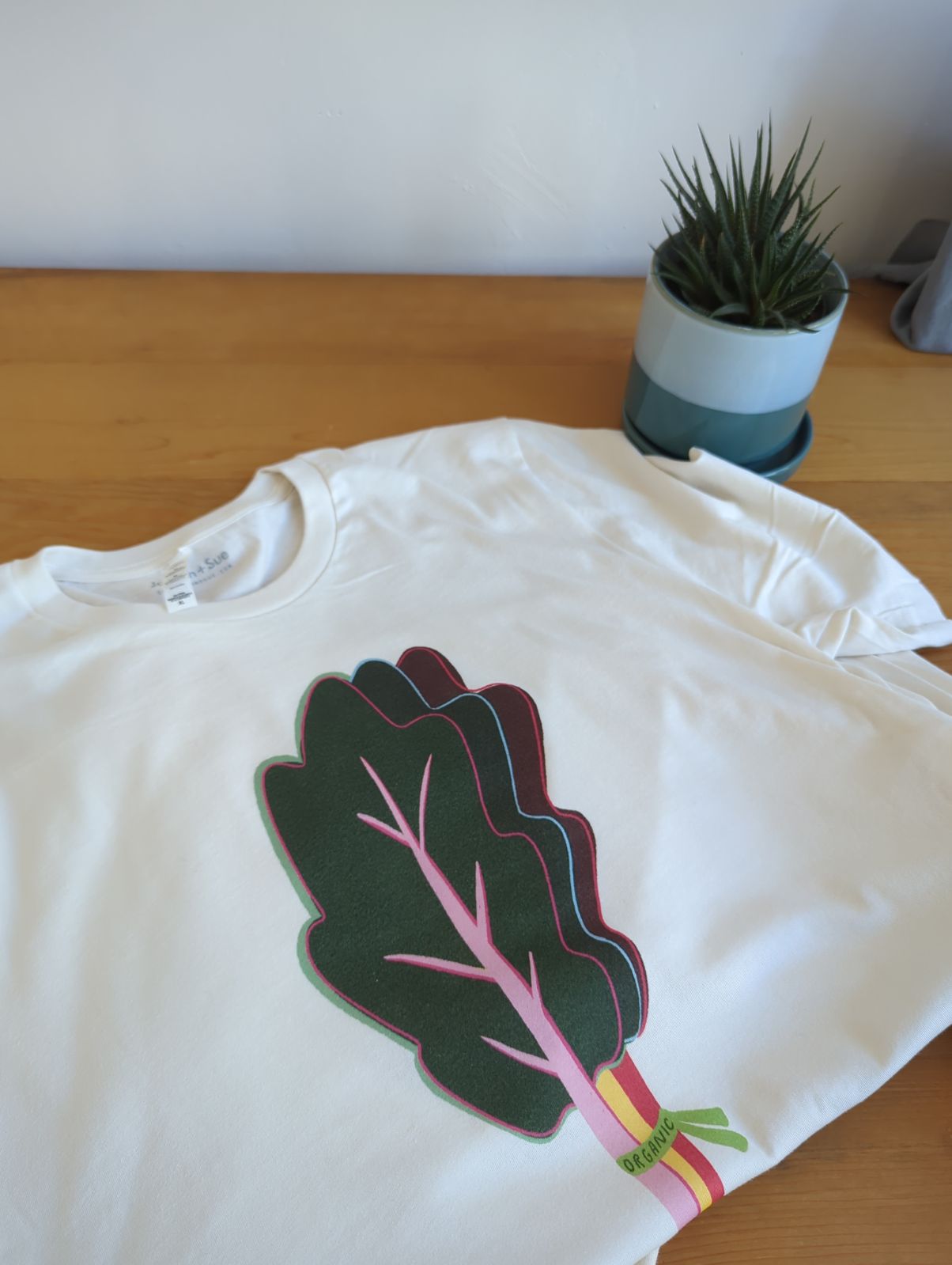 Swiss Chard Speckled T-Shirt