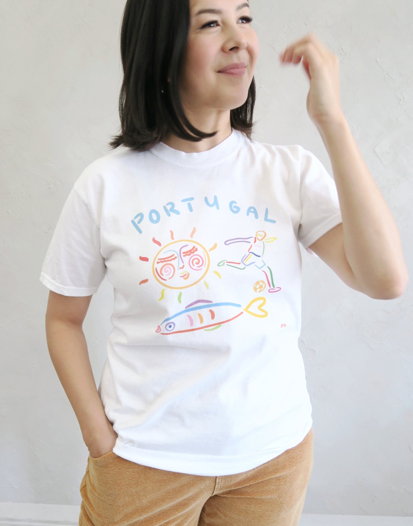 Portugal Tee, Vintage Wash T-Shirt