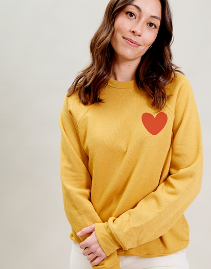 Have a Heart "Pocket" Print Sweater