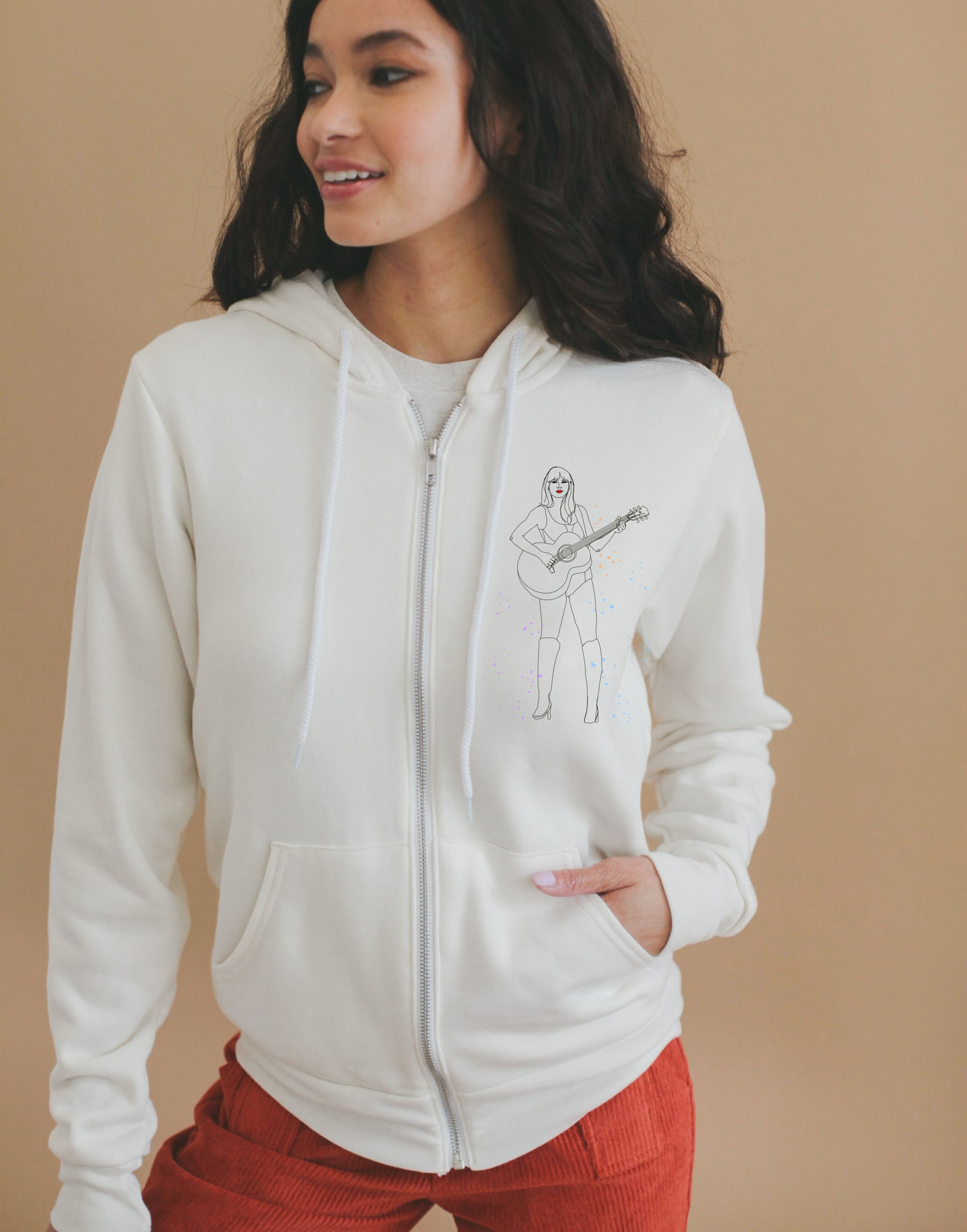 Taylor Zip Hoodie Sweater
