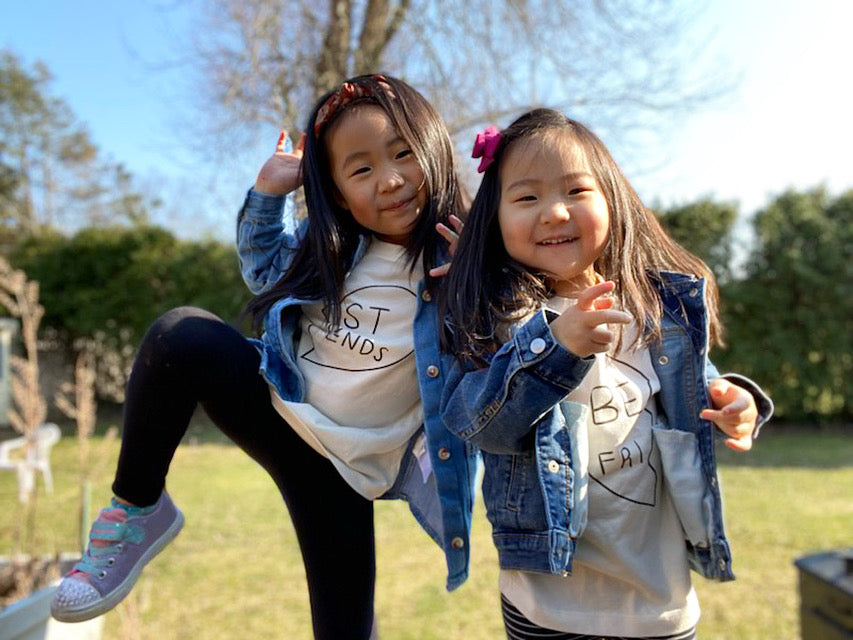 BFF, Best Friends Kids T-Shirt (Set of two)