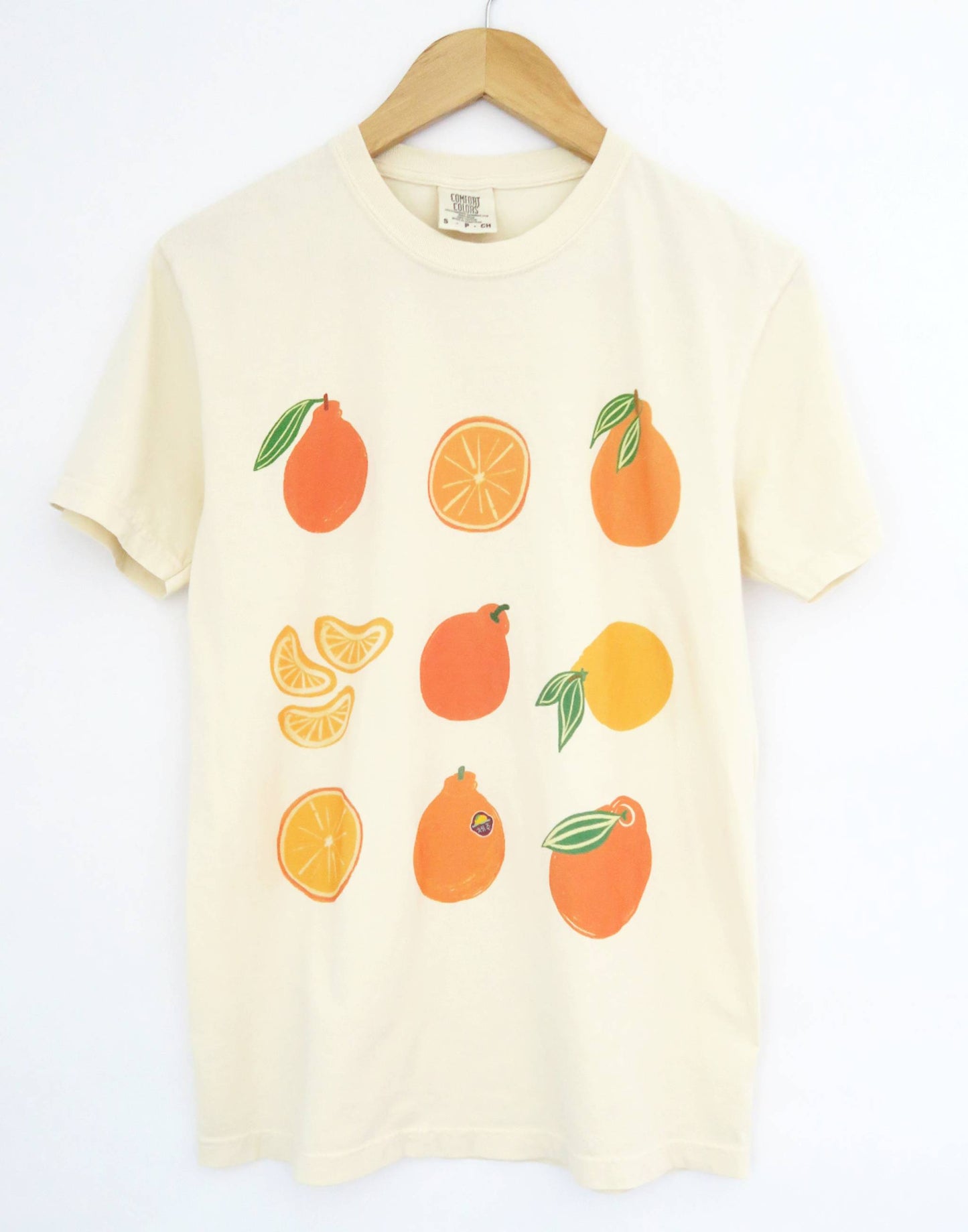 Jeju Tangerine Tee, Vintage Wash T-Shirt