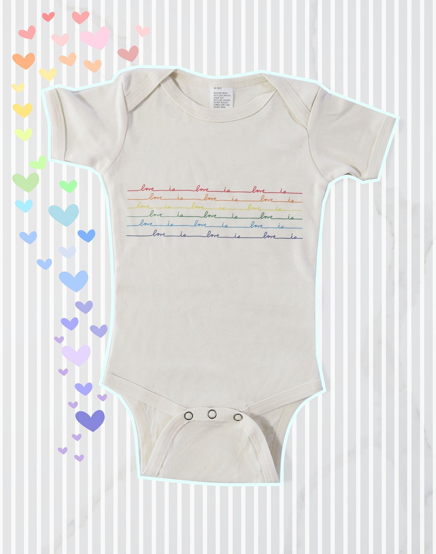 Love is Love Baby One Piece
