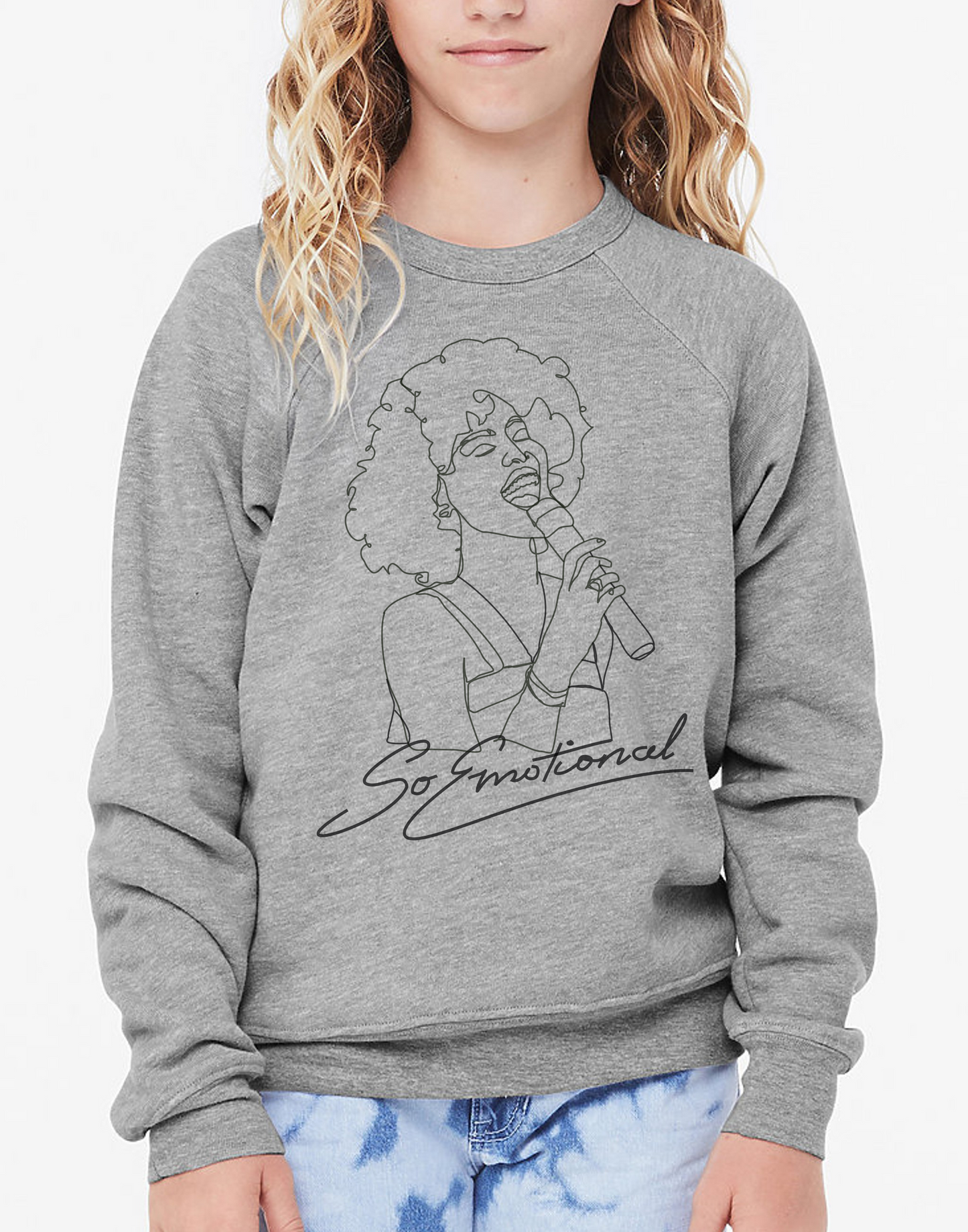 Whitney So Emotional Youth Sweater