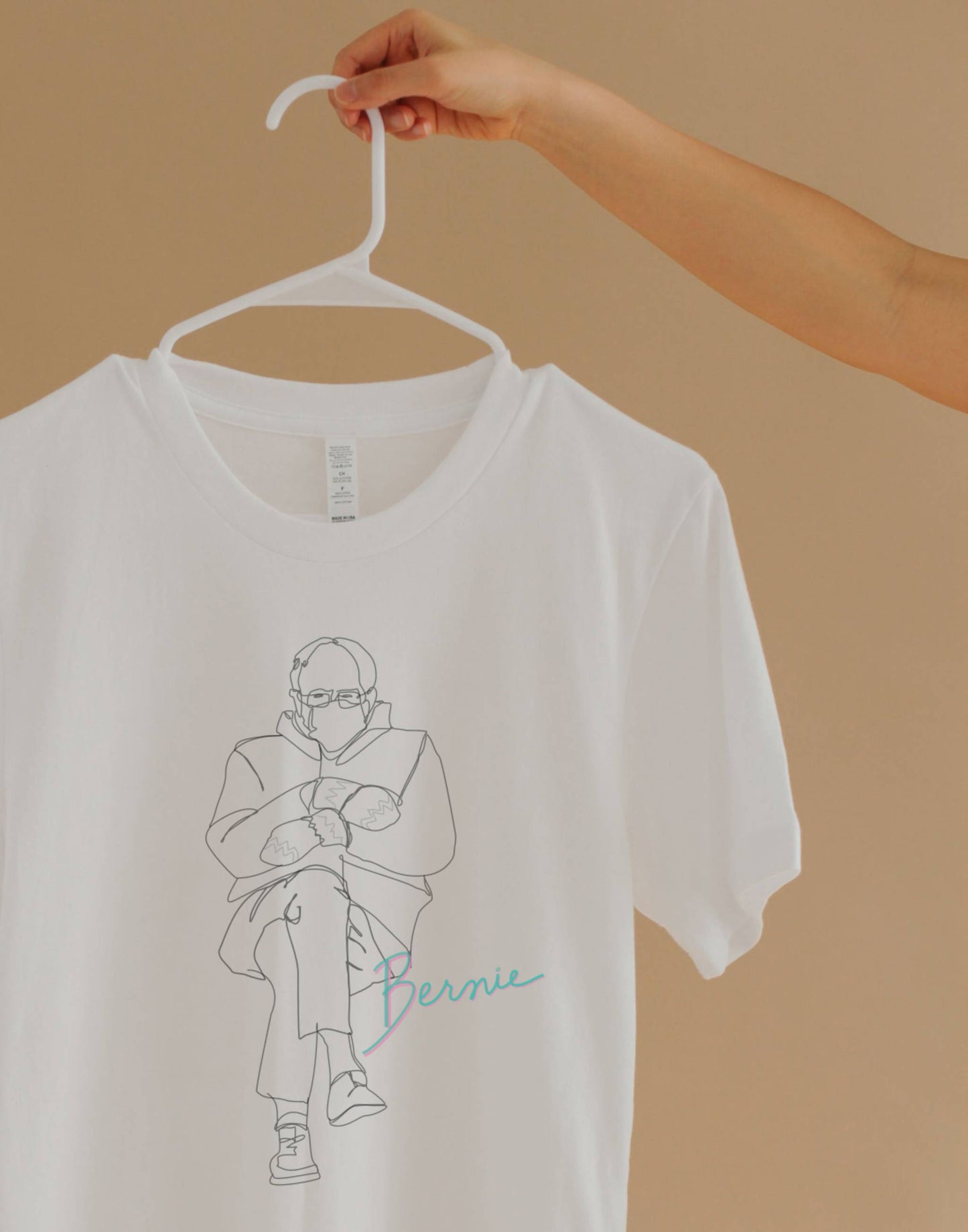 Bernie's Mittens T-Shirt, Vintage Washed