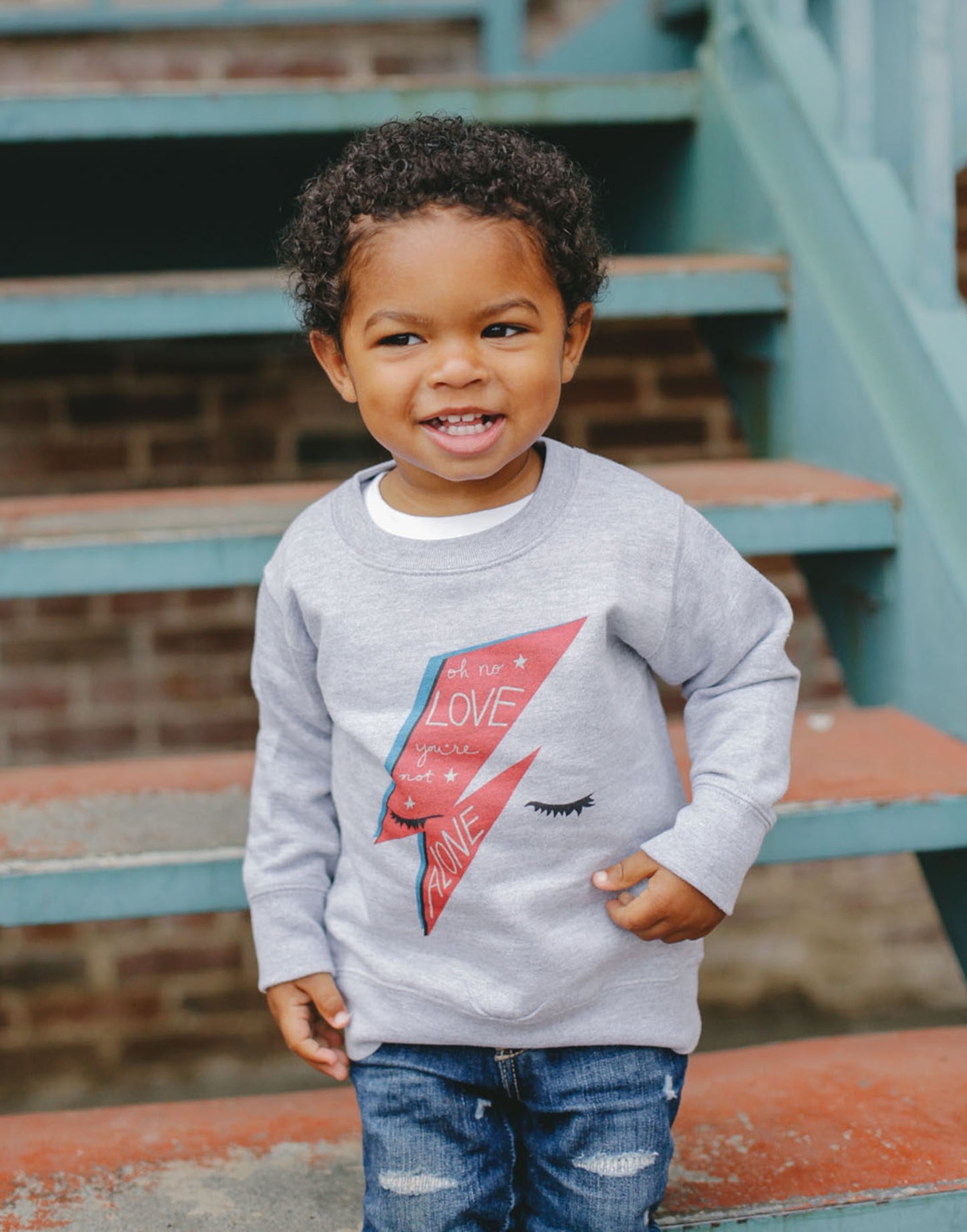 Bowie Love Kids Sweatshirt