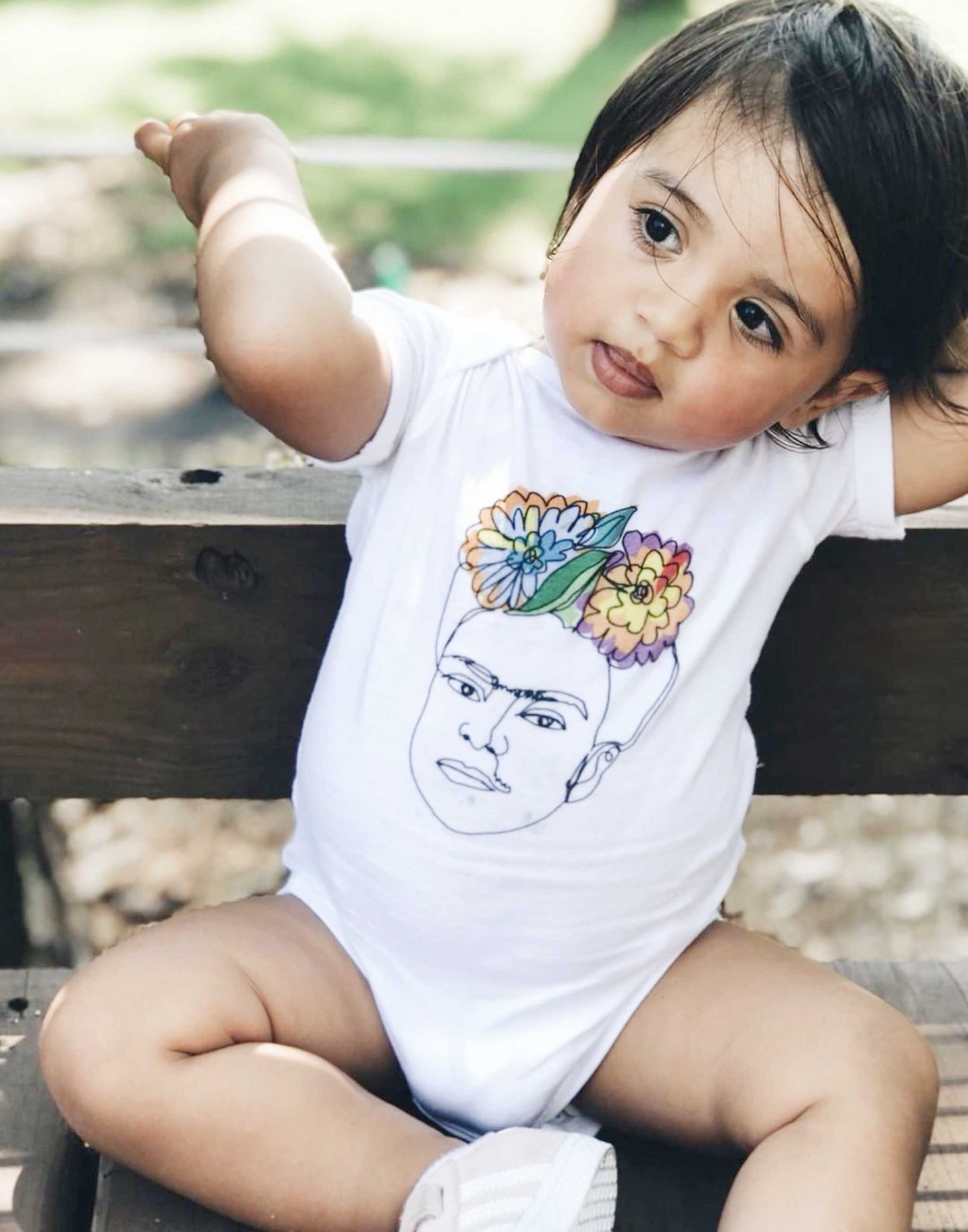 Viva La Frida Baby One Piece