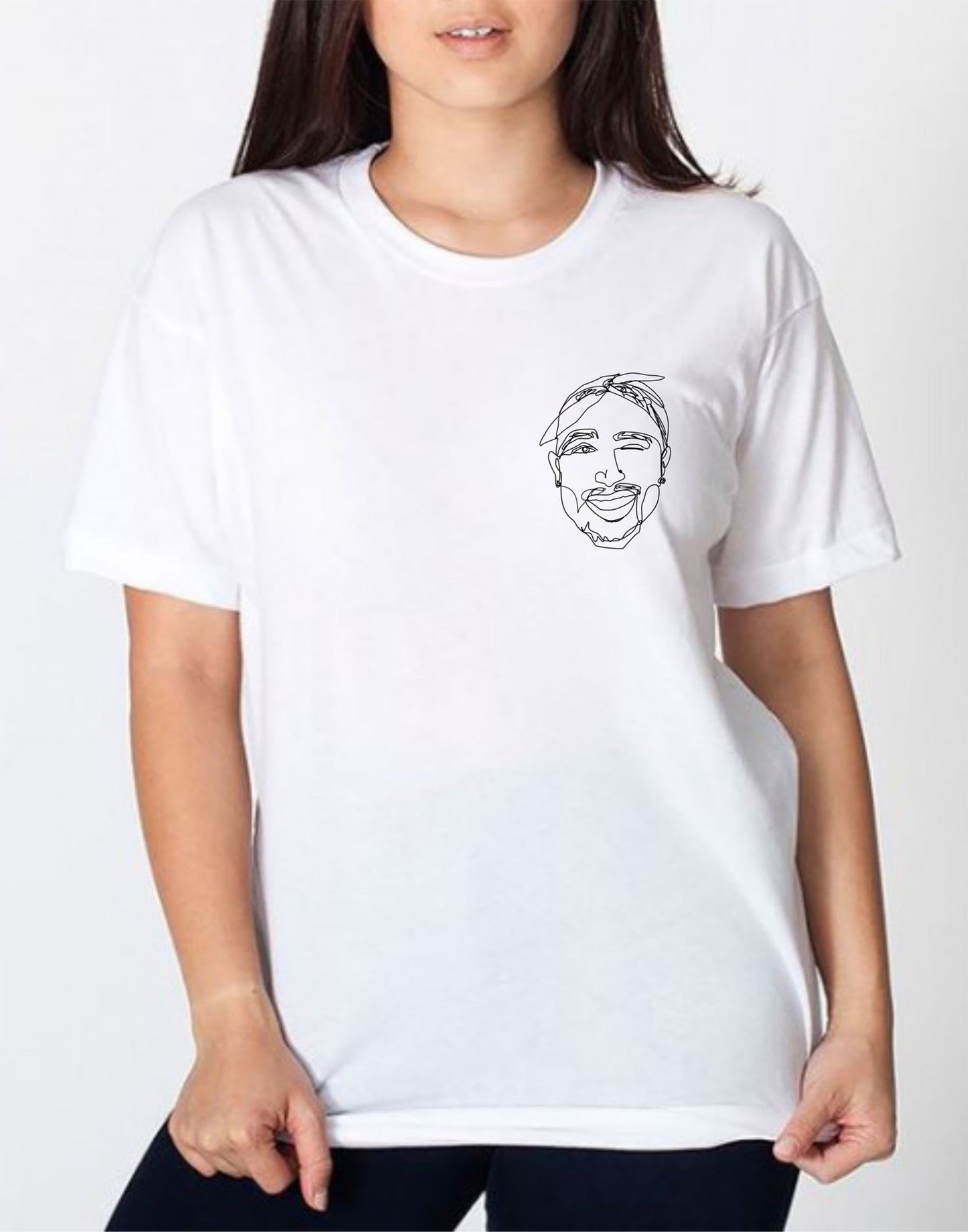 Tupac âPocket Sized Print T-Shirt