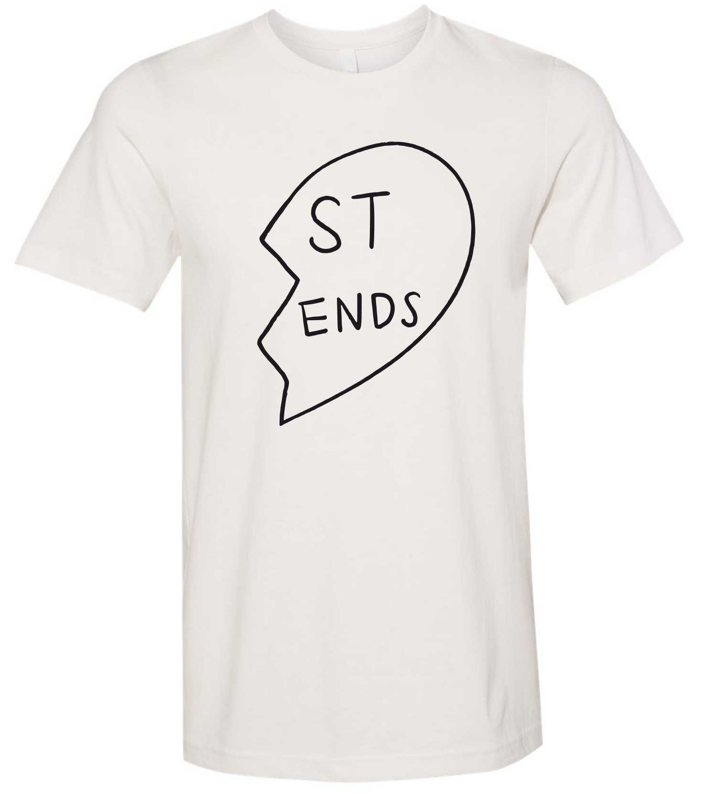 BFF, Best Friends Heart T-Shirt