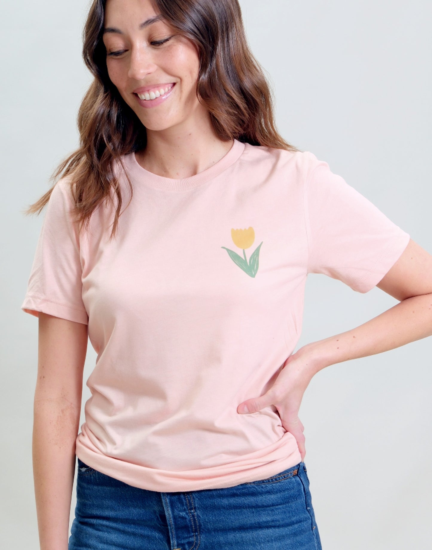 Tulips Tee, Vintage Wash T-Shirt