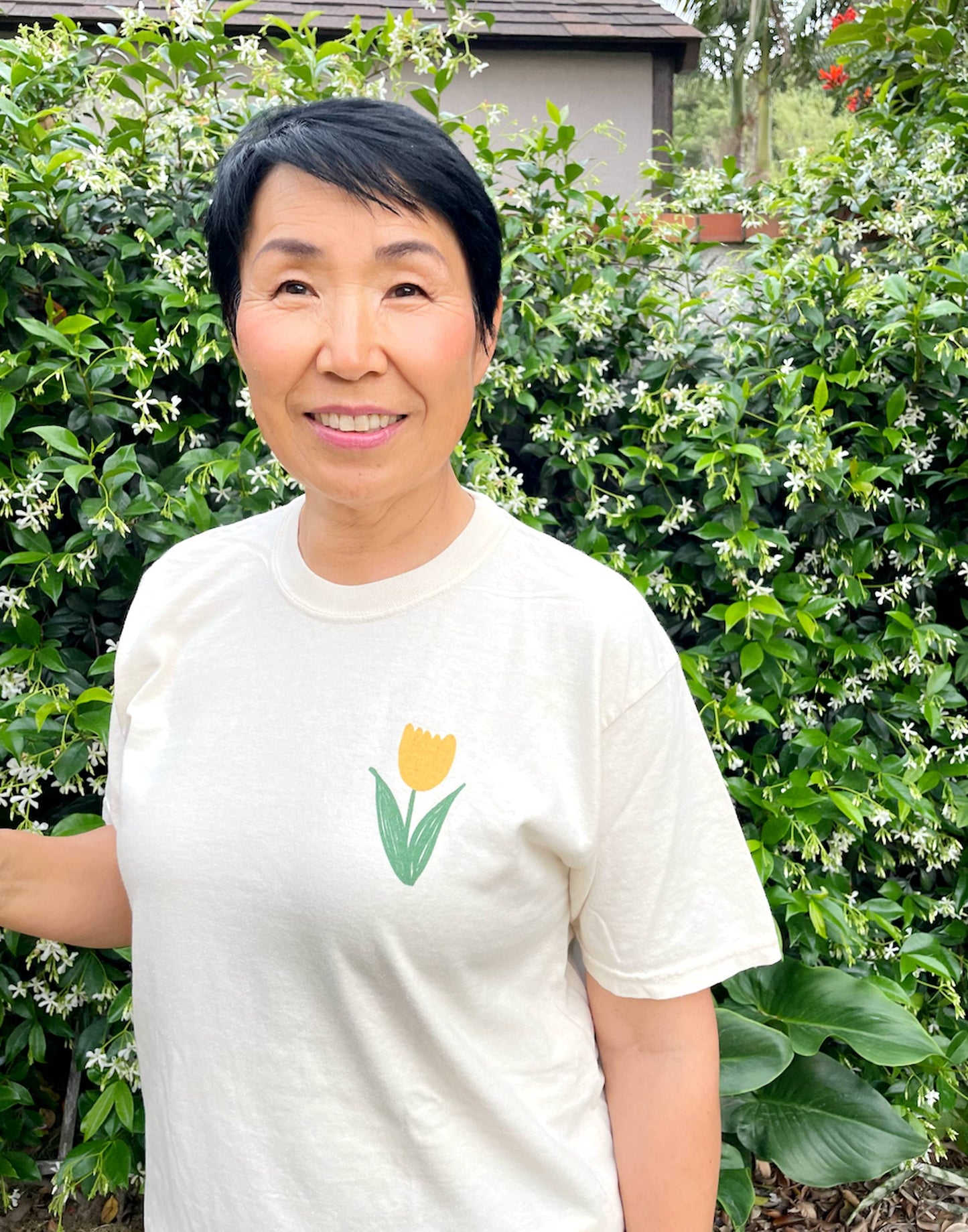 Tulips Tee, Vintage Wash T-Shirt