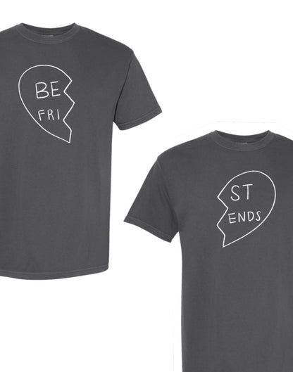 BFF, Best Friends Heart Vintage Wash T-Shirt