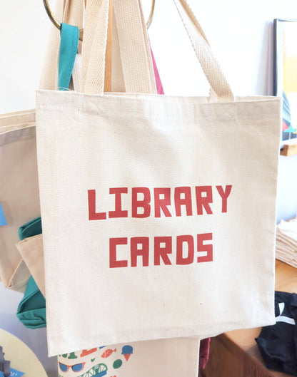 Library Cards Tote Bag