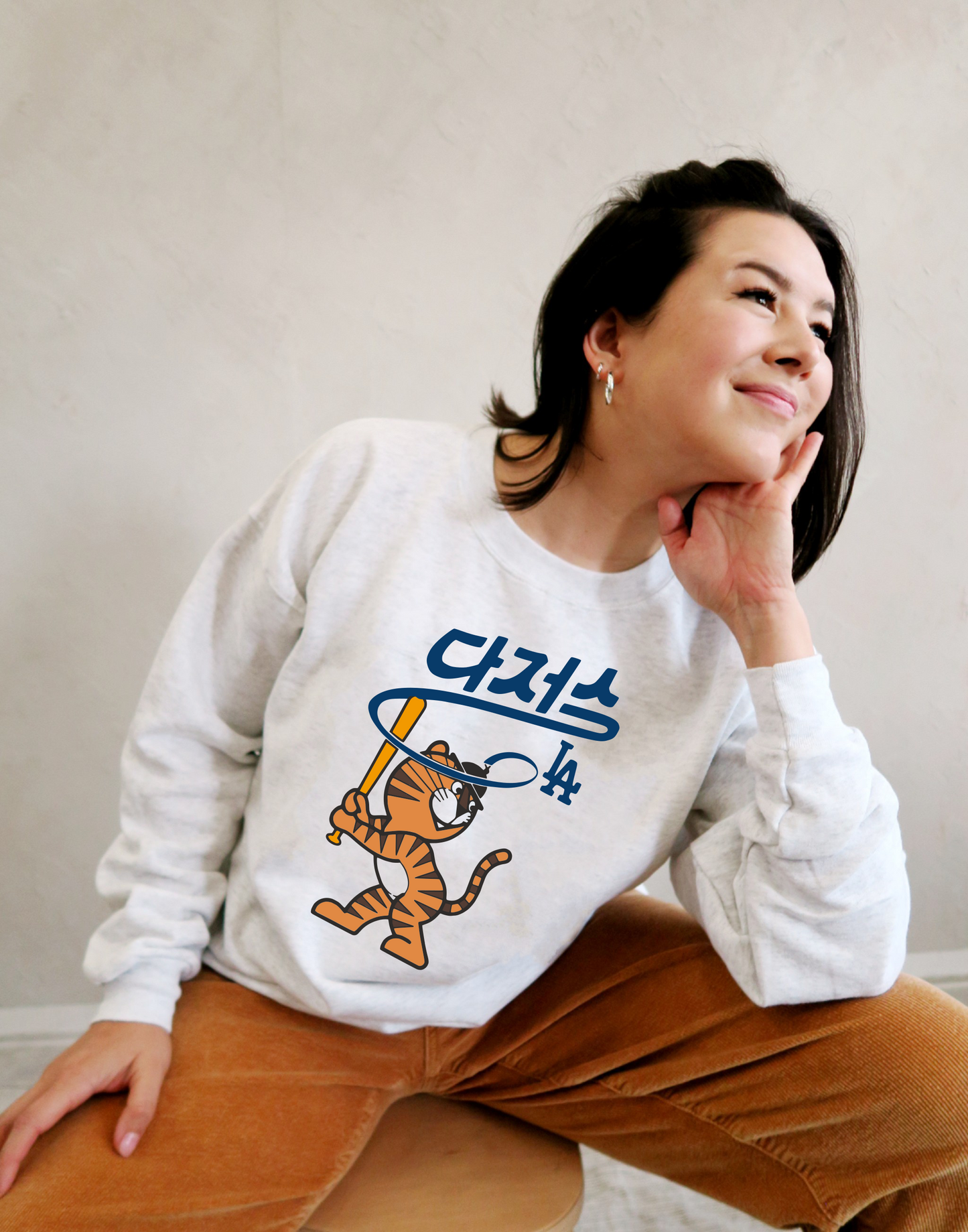 Hodori Loves Baseball Sweatshirt