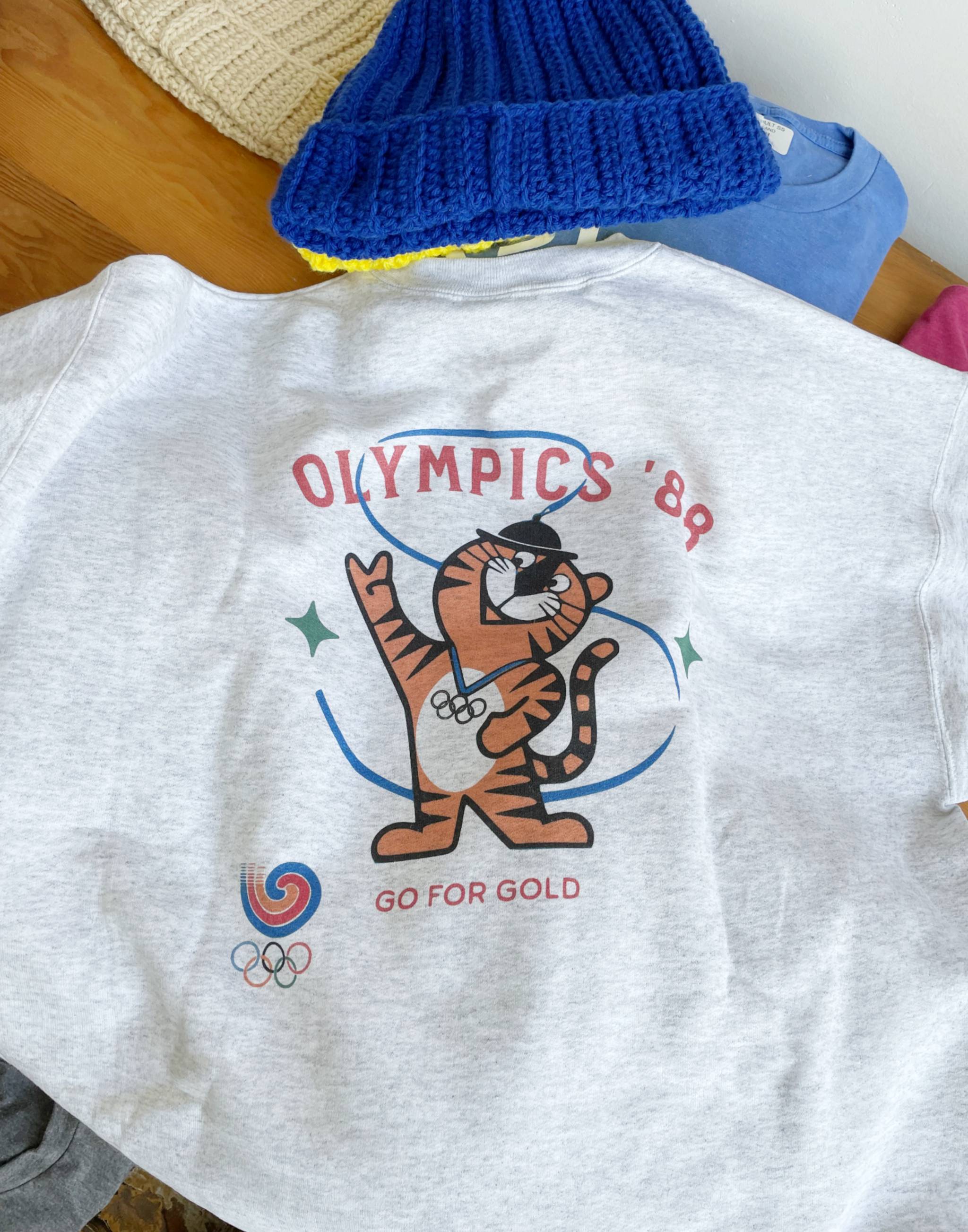 1988 Seoul Olympics Vintage Inspired Lightweight Sweatshirt
