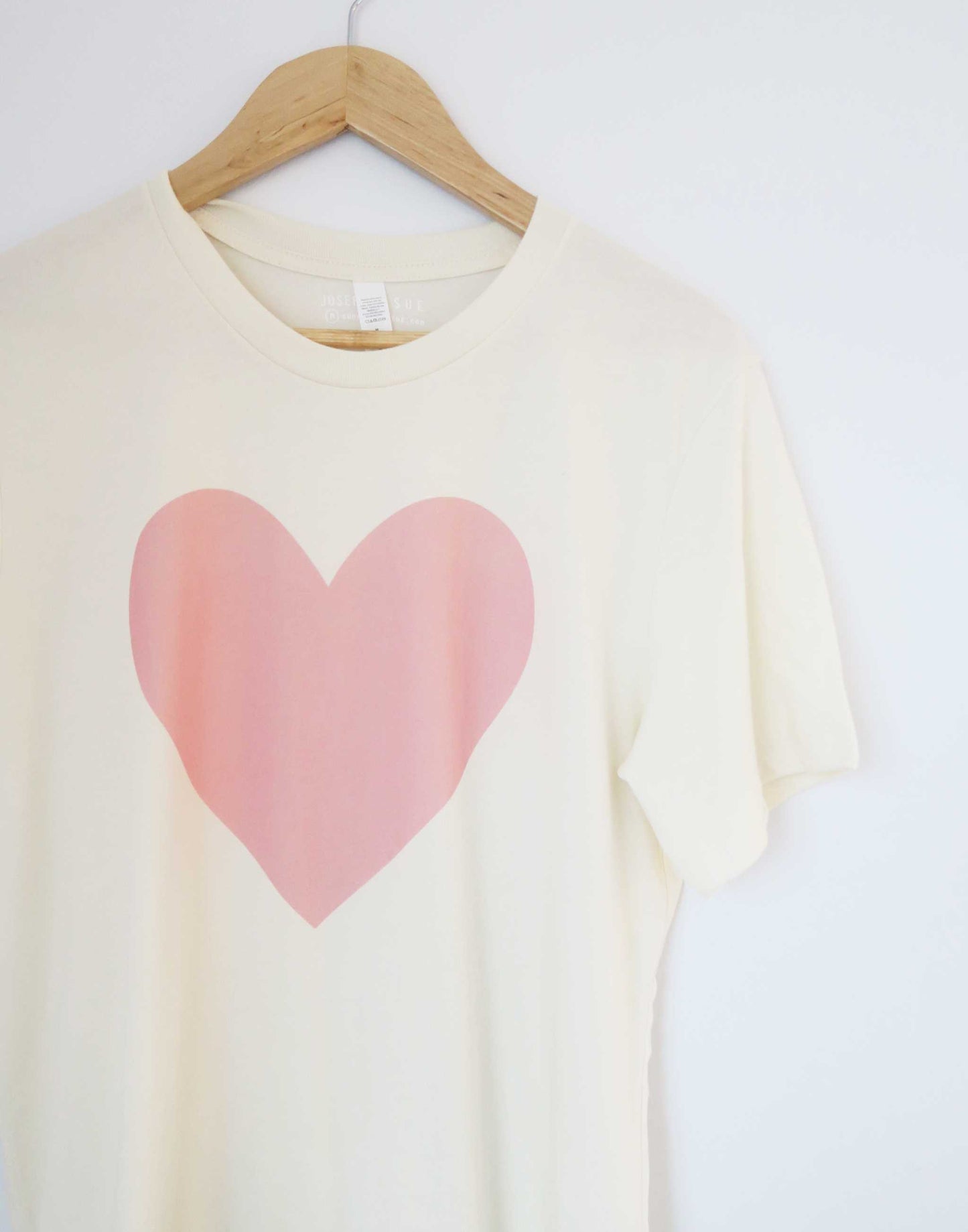 Sale- Big Heart T-Shirt, MEDIUM