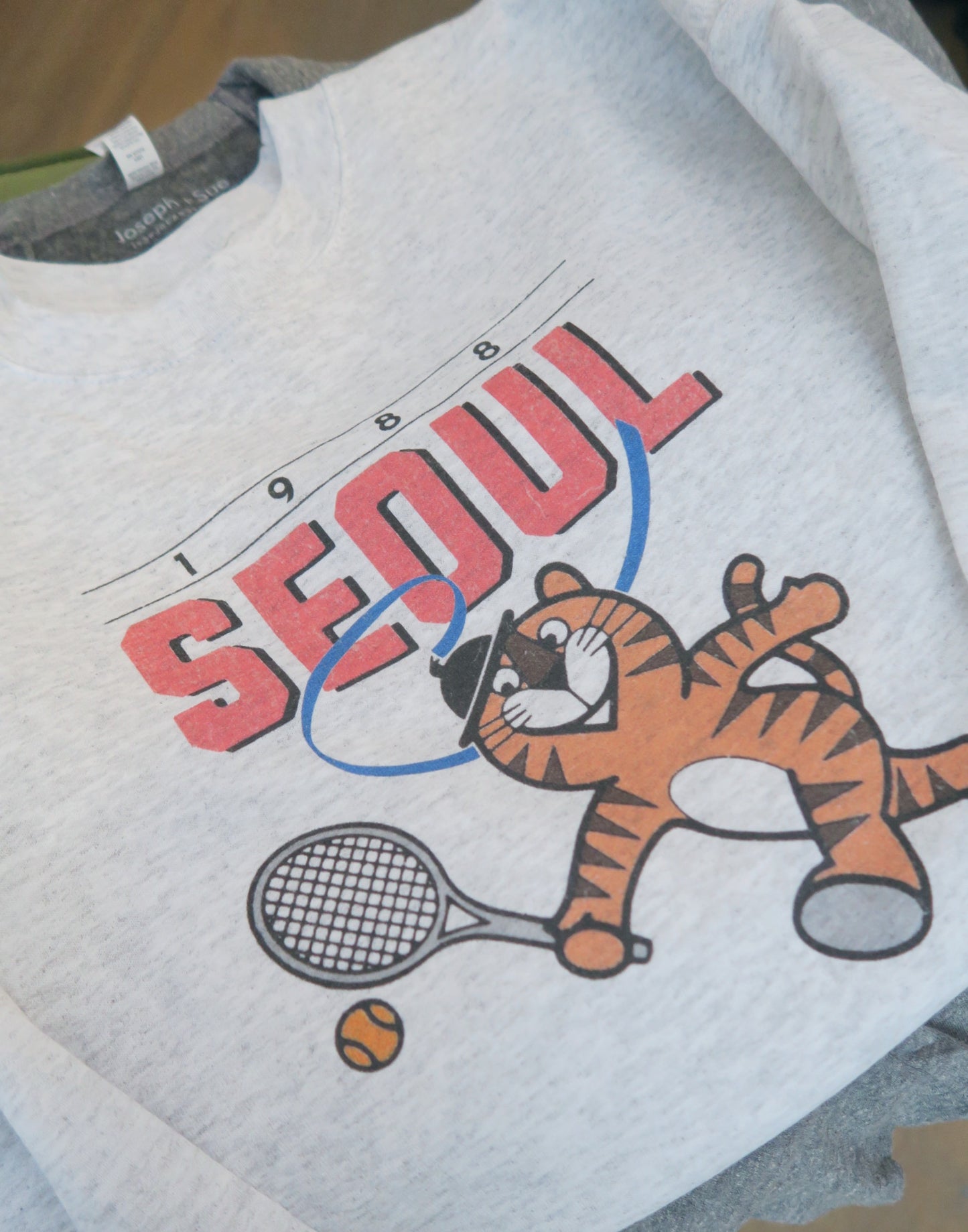 1988 Seoul Hodori Loves Tennis Sweatshirt