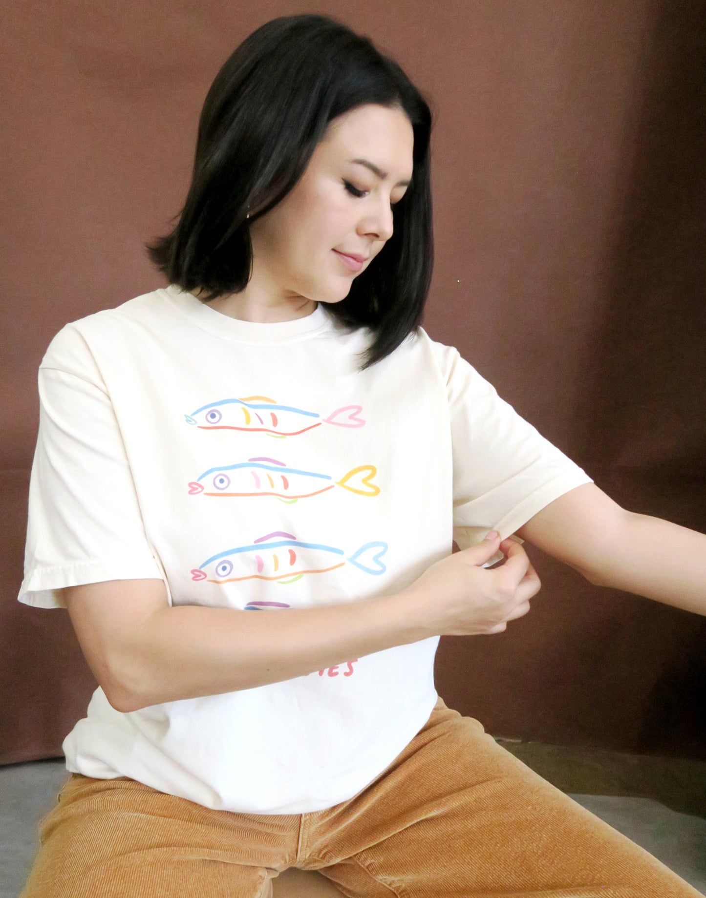 Anchovies Tee, Vintage Wash T-Shirt