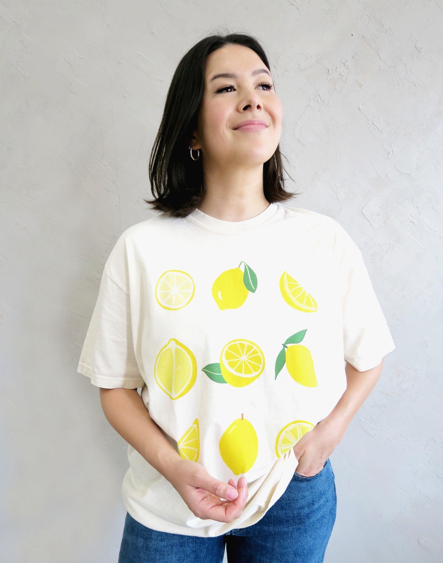 Market Lemons Tee, Vintage Wash T-Shirt