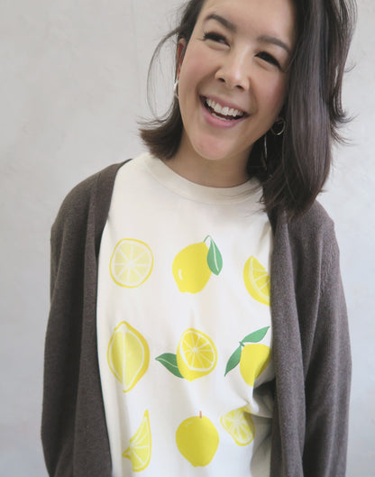 Market Lemons Tee, Vintage Wash T-Shirt