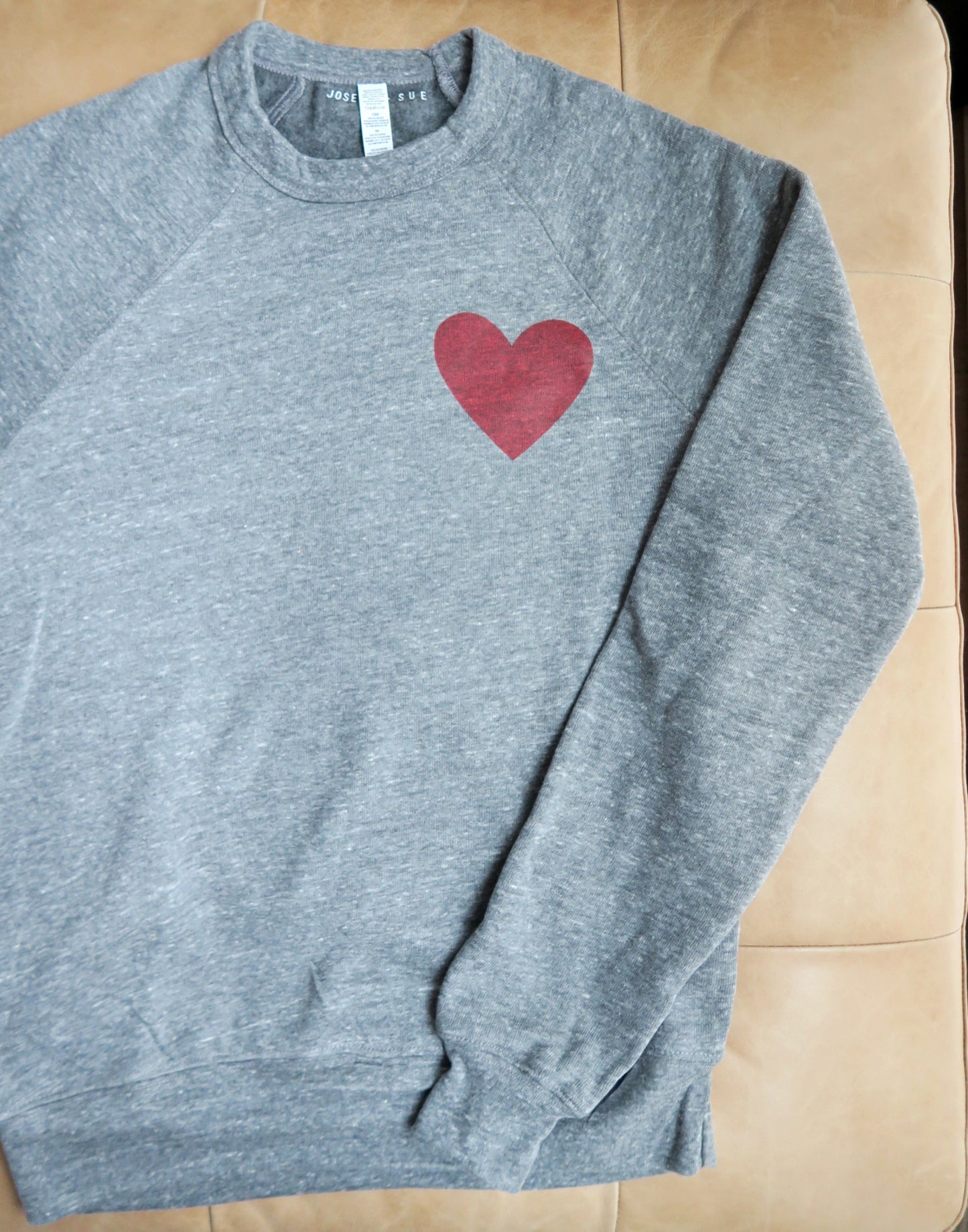Have a Heart "Pocket" Print Sweater