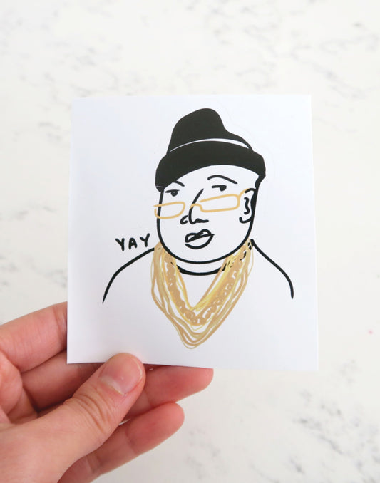 e40 "Yay Area" Sticker