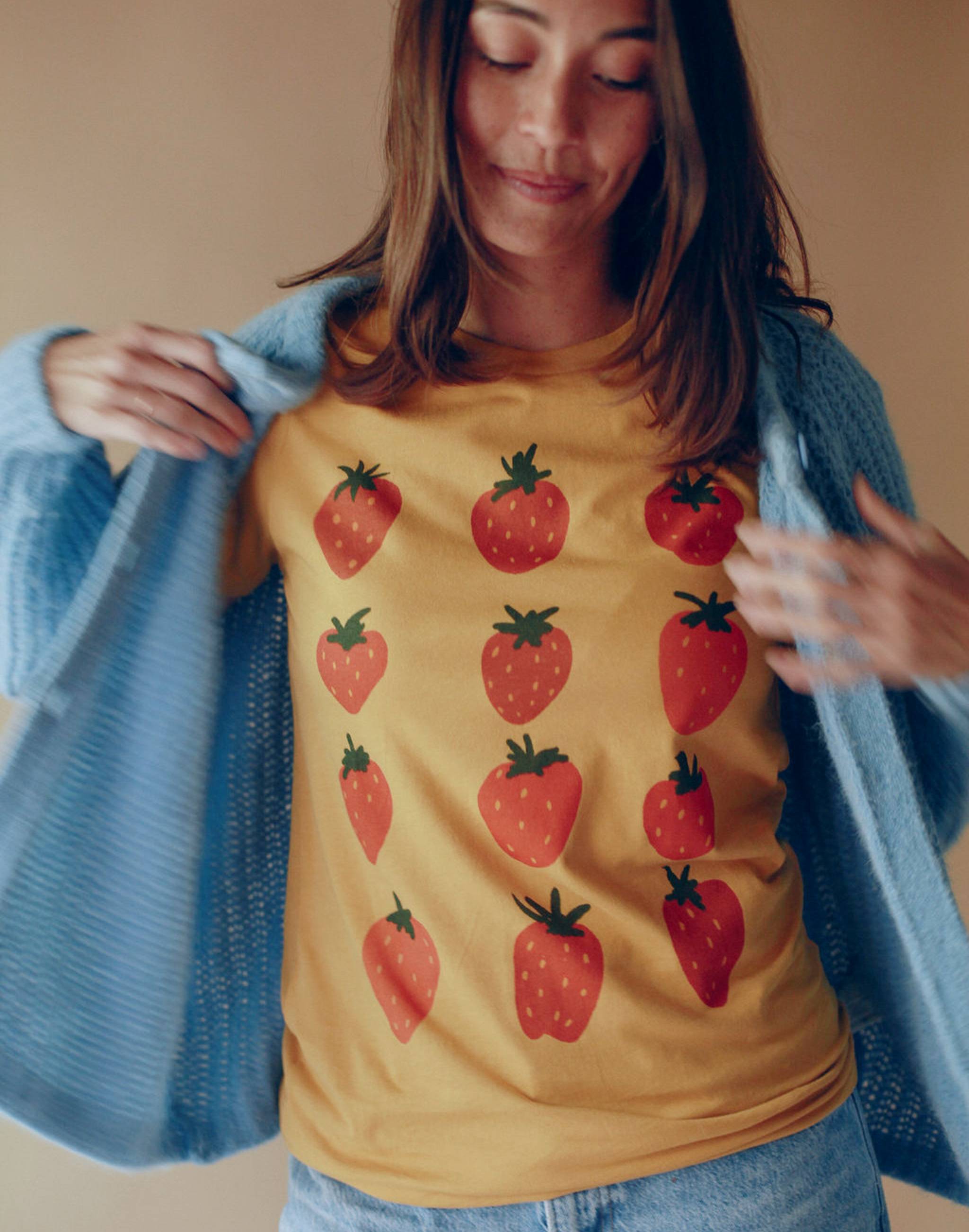Joseph+Sue Strawberries T-Shirt
