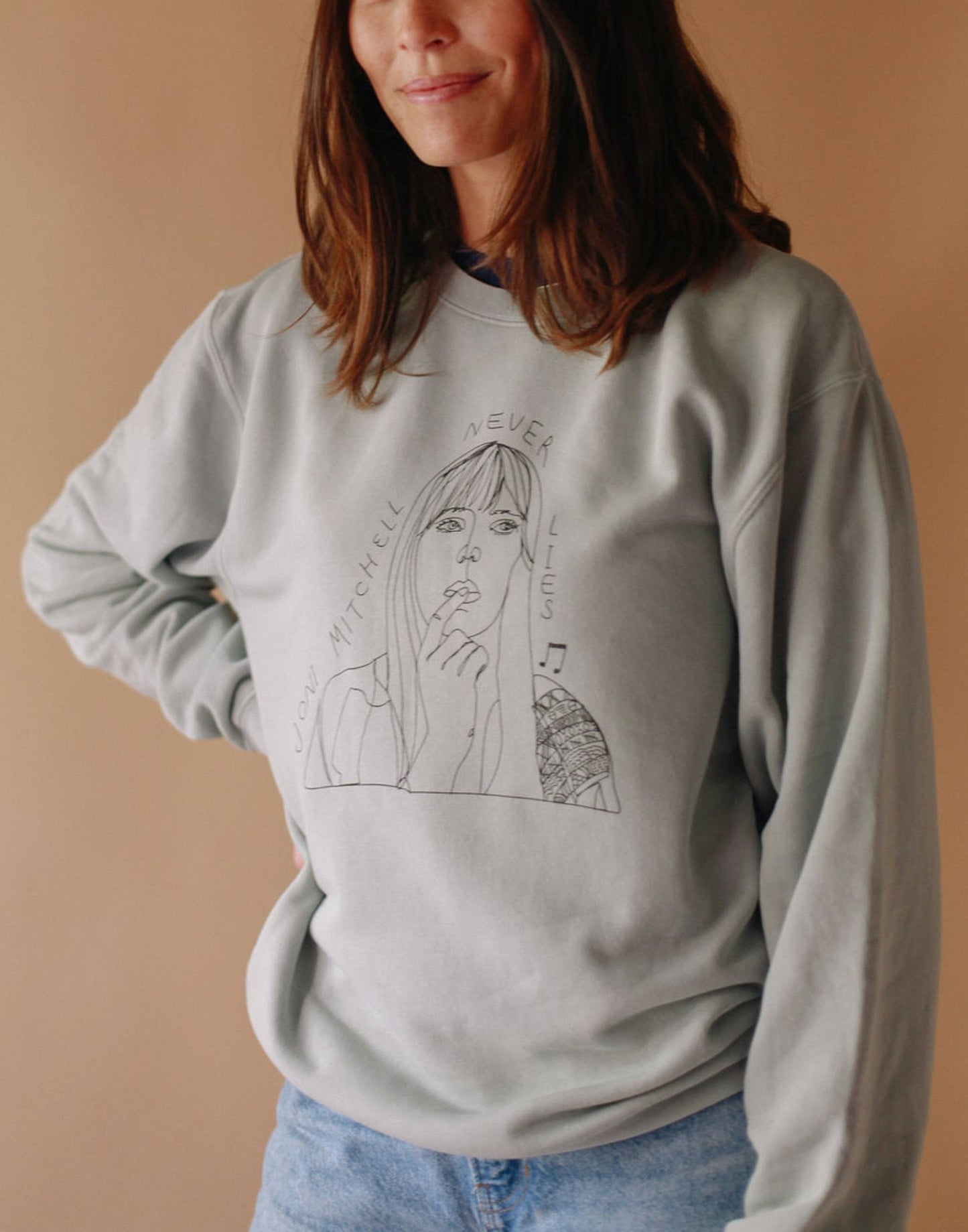 Joni Never Lies Vintage Washed Sweater