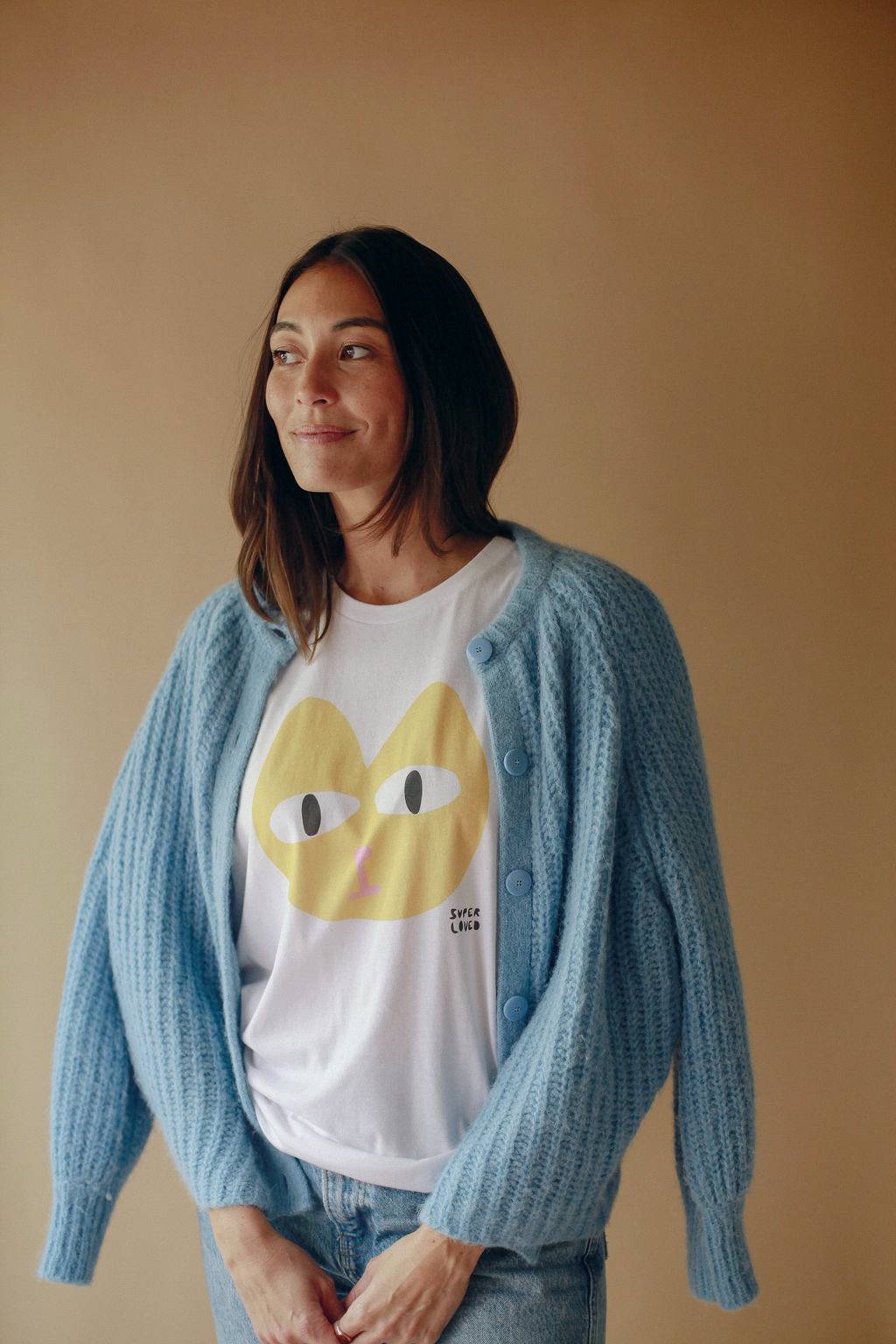 SUPER LOVED, Cat's Meow T-Shirt