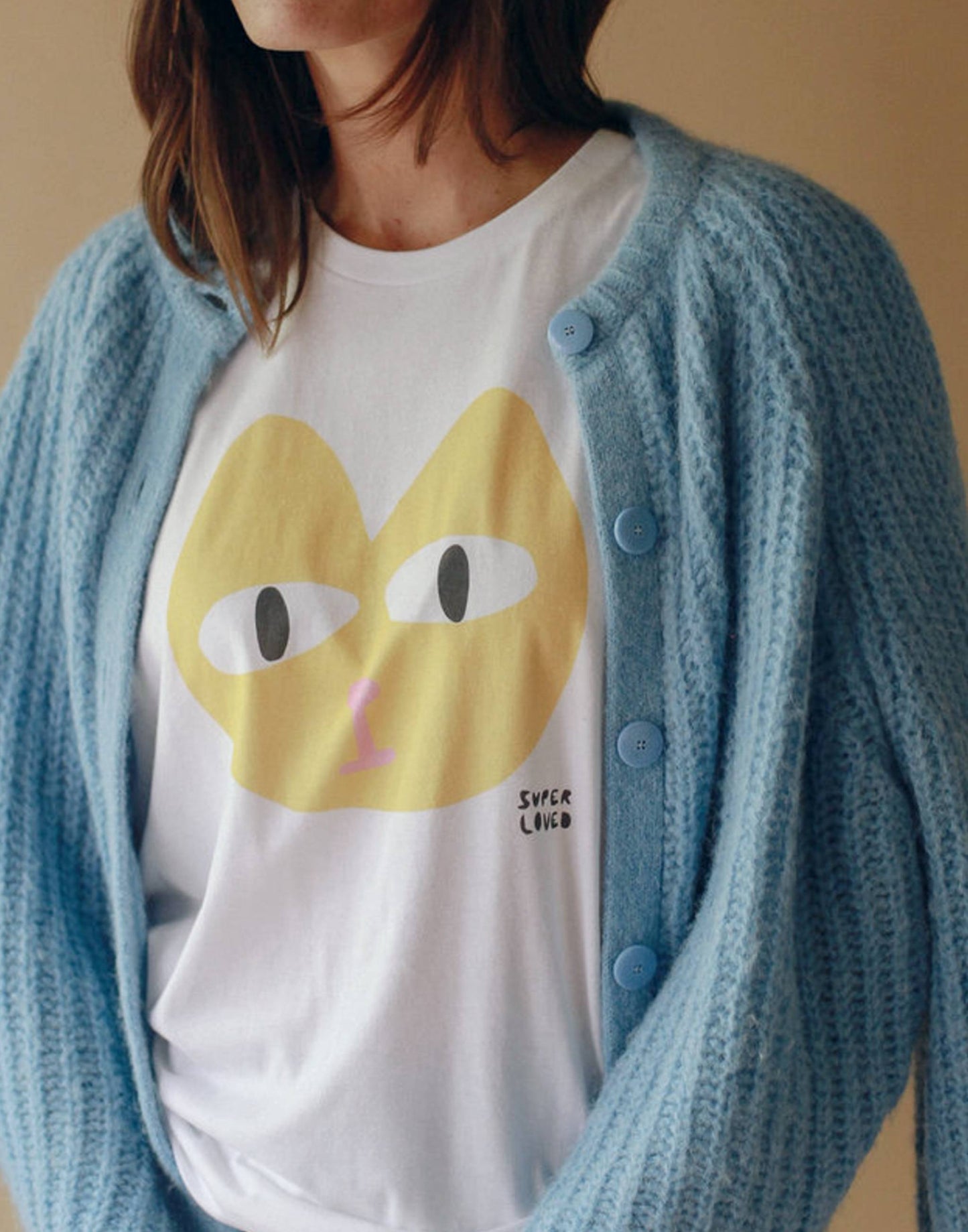 SUPER LOVED, Cat's Meow T-Shirt