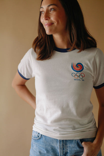 Hodori 1988 Seoul Summer Games, Ringer T-Shirt