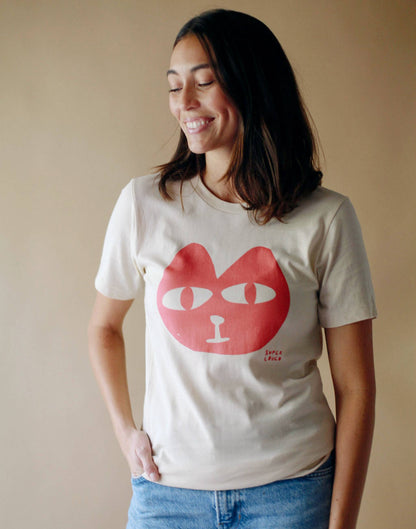 Super Loved, Contrast Cats Meow T-Shirt