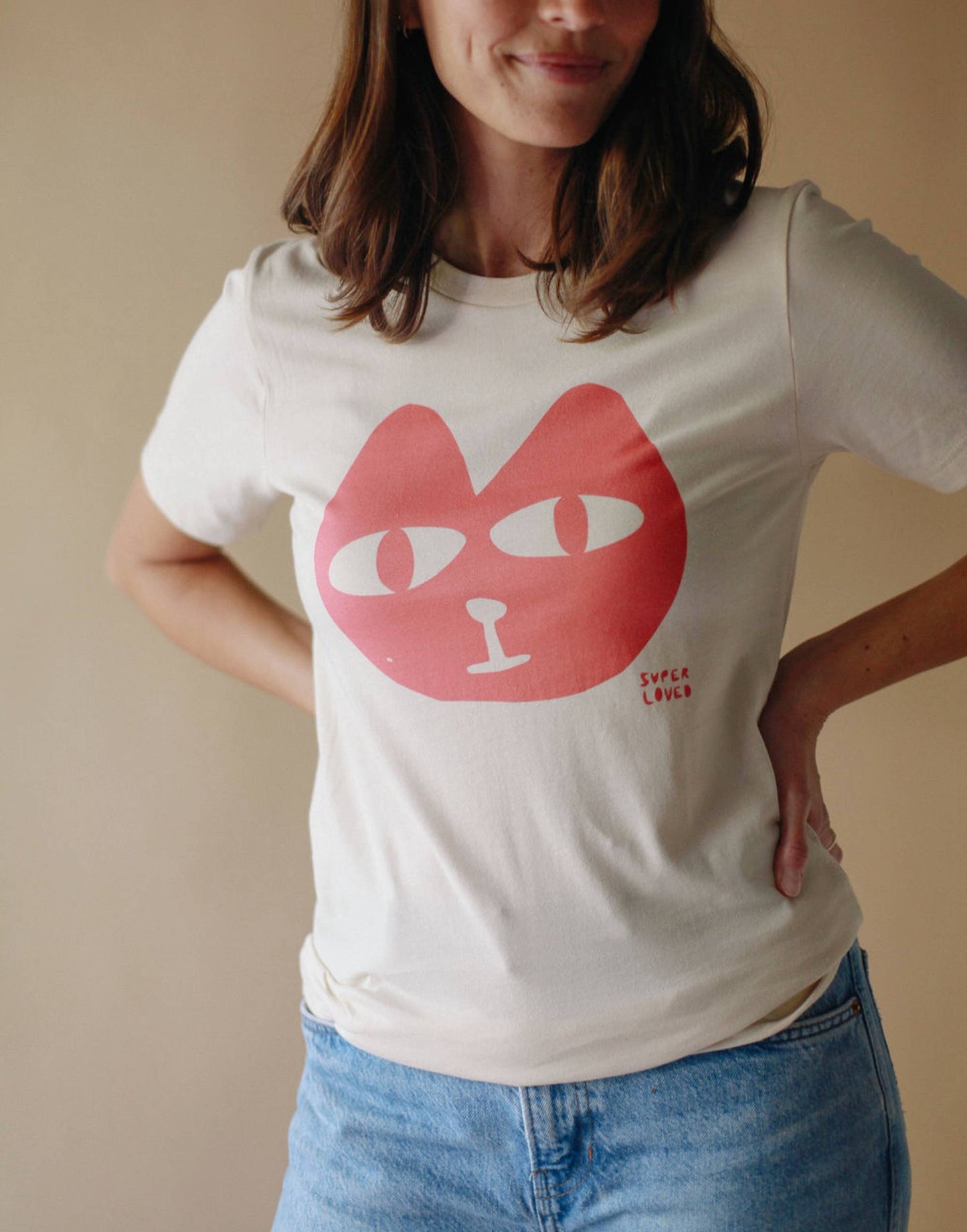 SUPER LOVED, Cat's Meow T-Shirt