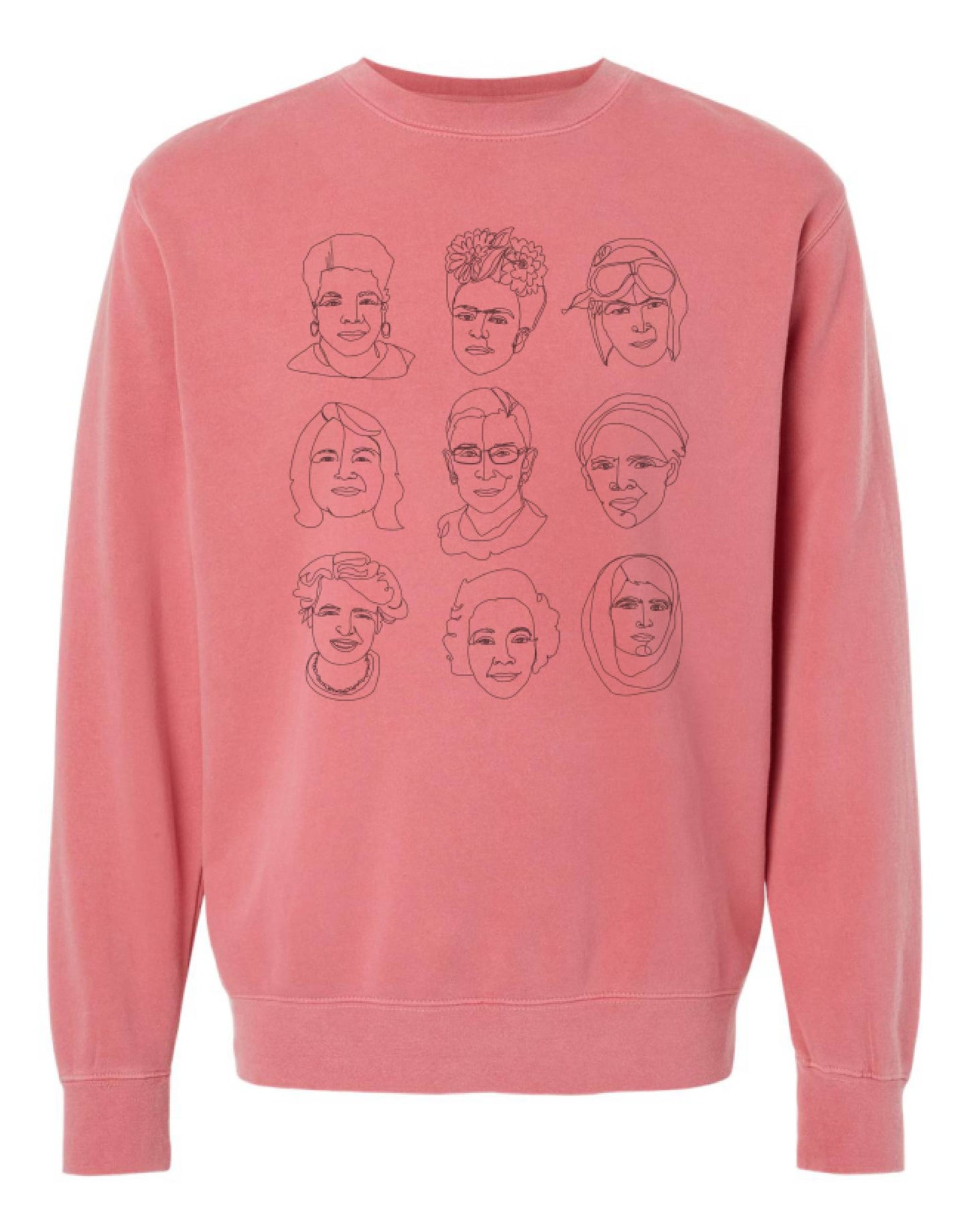 Sale- 3x3 Sweater, Vintage Pink, 2XL