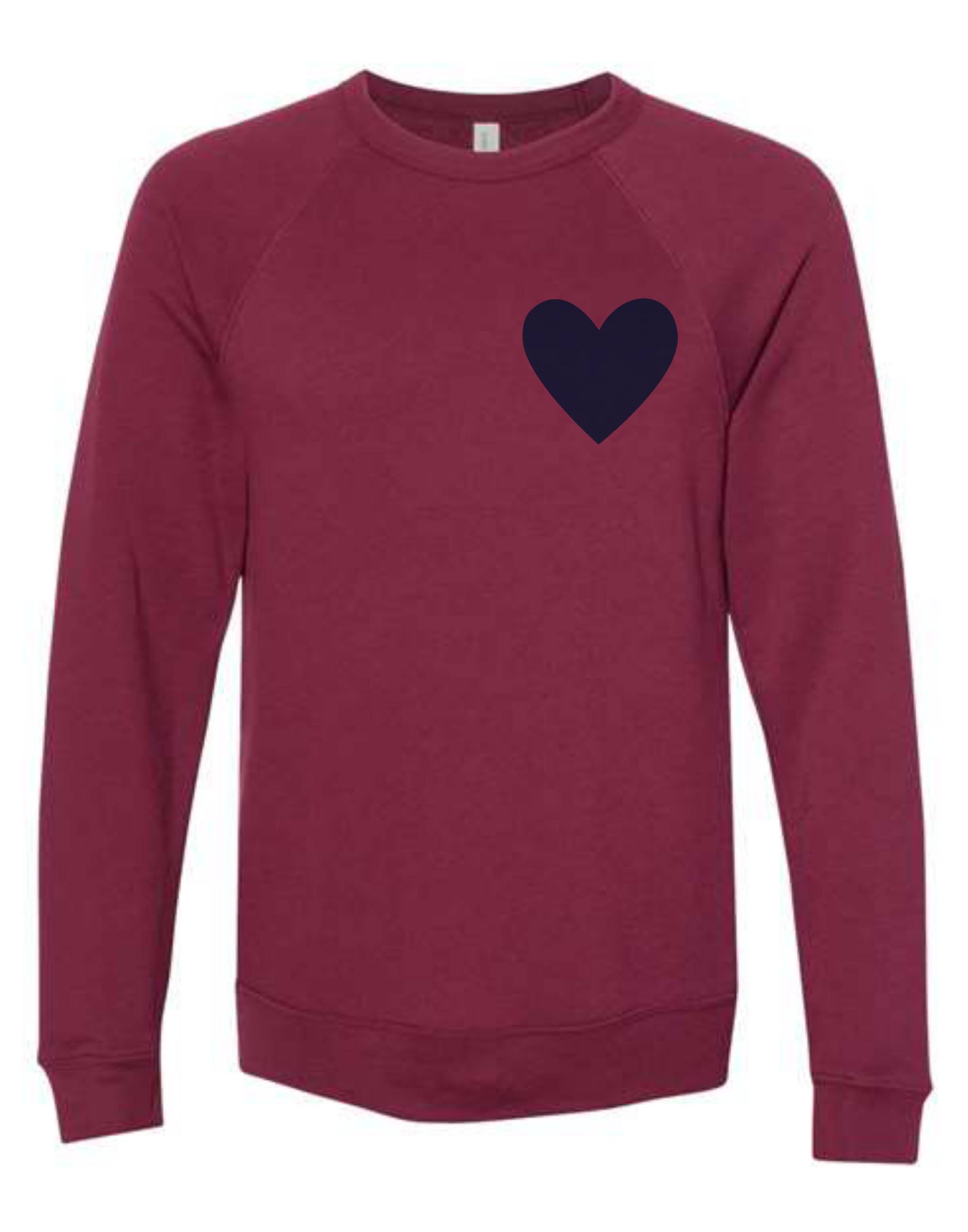 I have deals heart sweater