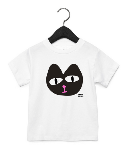 SUPER LOVED, Black Cats Meow Kids T-Shirt
