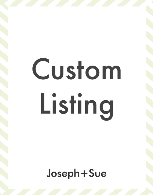 Custom Order for Jen