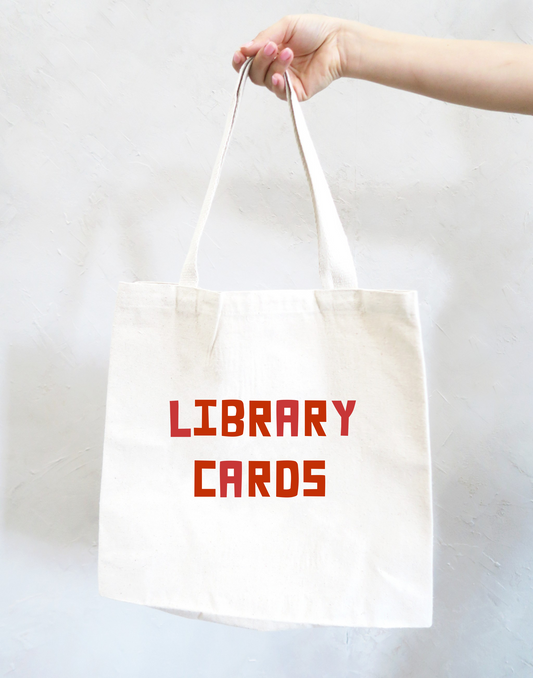 Library Cards Tote Bag