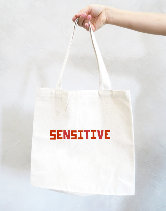 Sensitive Being Tote Bag