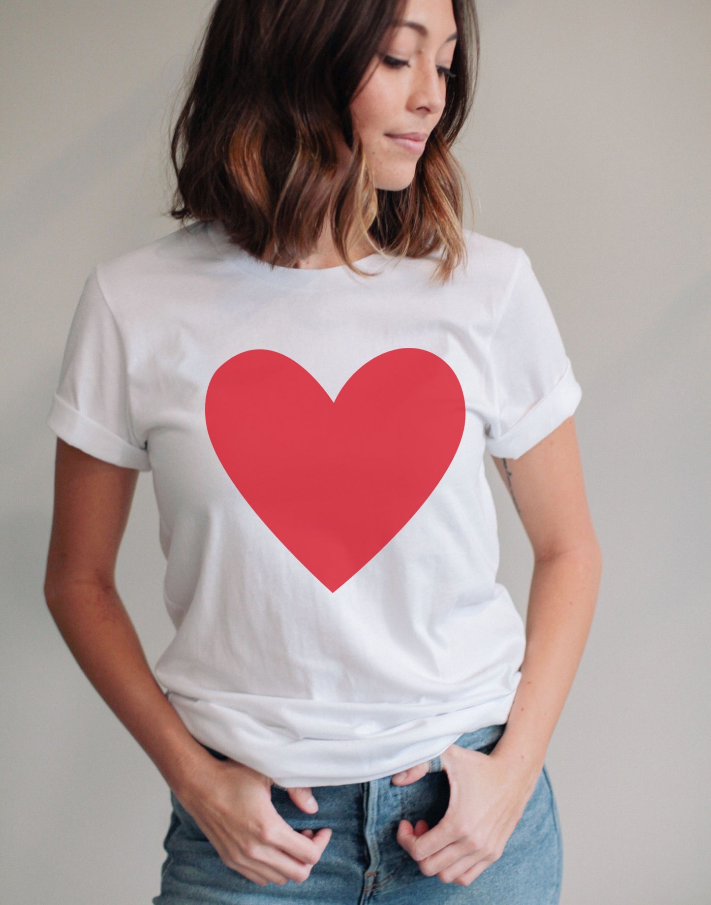 Sale AS IS- Have a Heart T-Shirt, LARGE