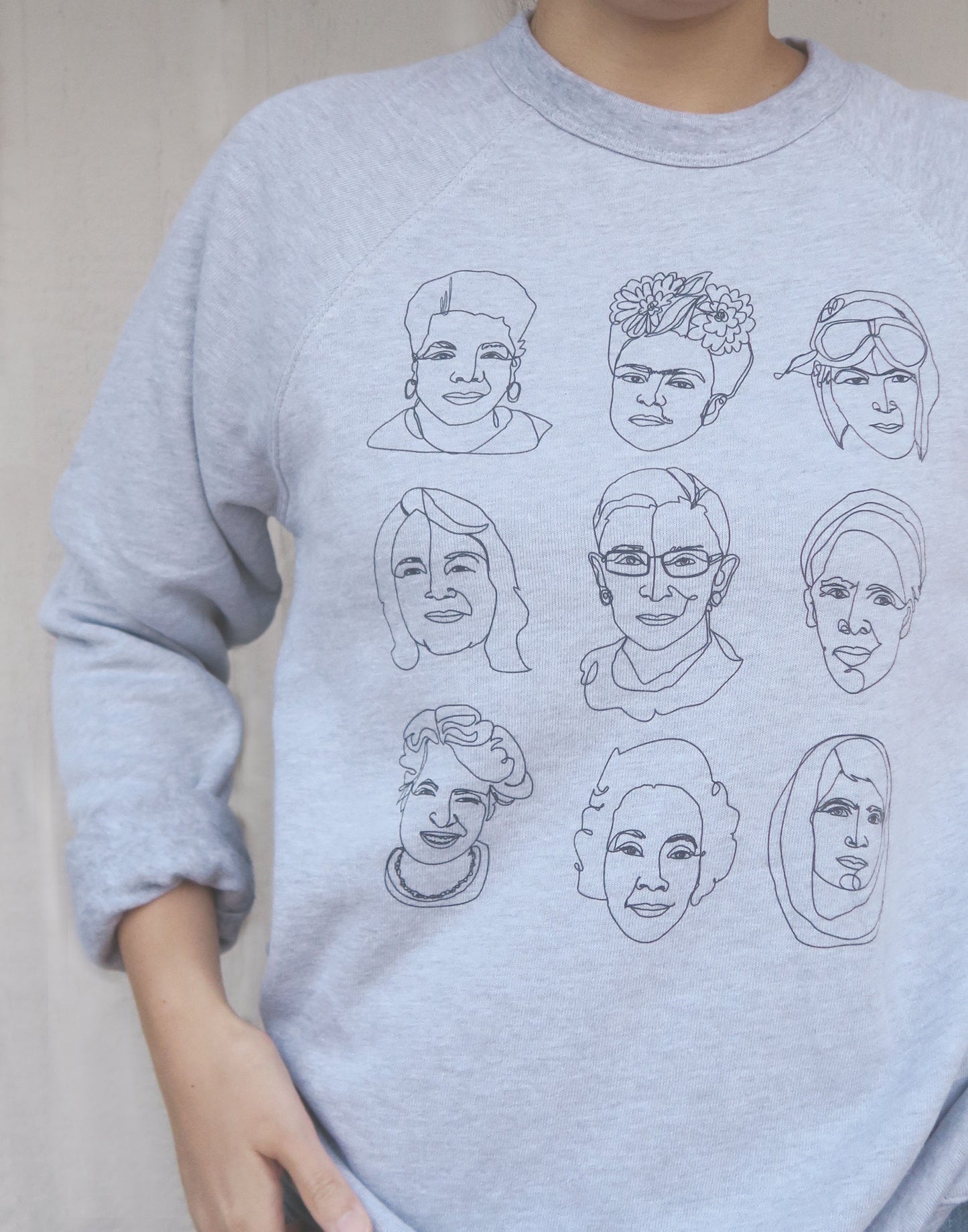 The Original 3x3 Badasses Athletic Gray Sweater