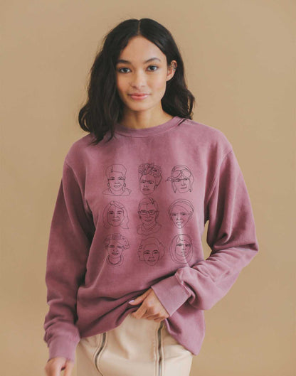3x3 Badasses, Vintage Washed Sweater and Jogger Set