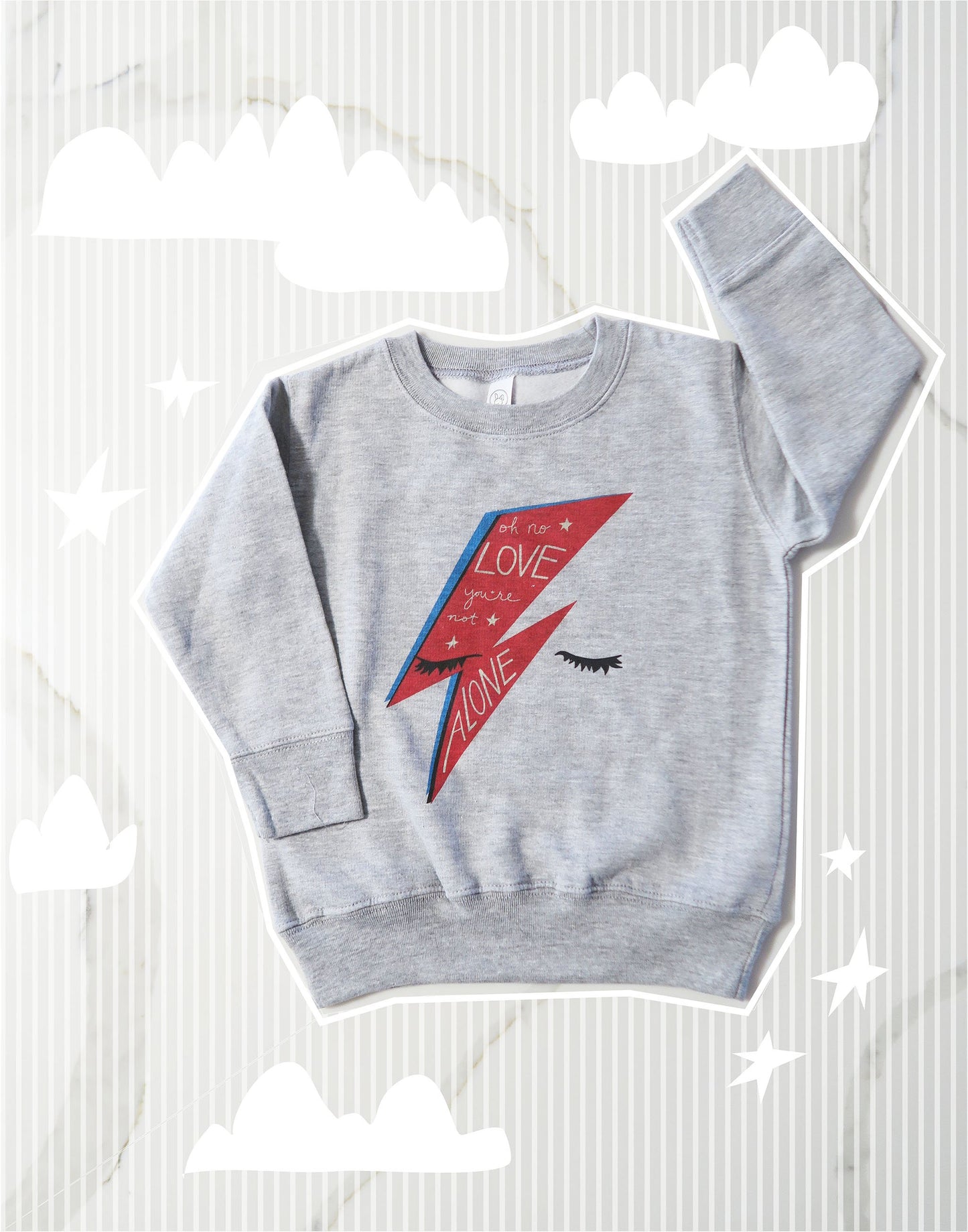 Bowie Love Kids Sweatshirt