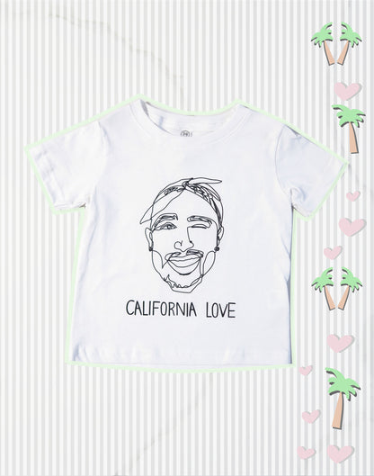 California Love Tupac Kids T-Shirt