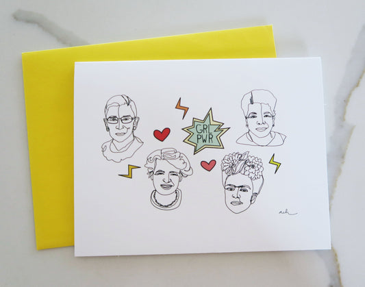 GRL PWR All Occasion Printed Card