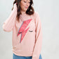 Bowie Love Lightweight Sweater, Peachy Rose