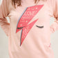 Bowie Love Lightweight Sweater, Peachy Rose