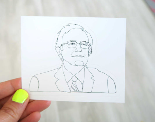 Bernie for the People Vinyl Sticker