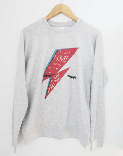 Bowie Love French Terry Sweatshirt
